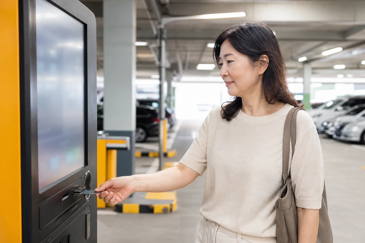 김해공항 근처 주차장
