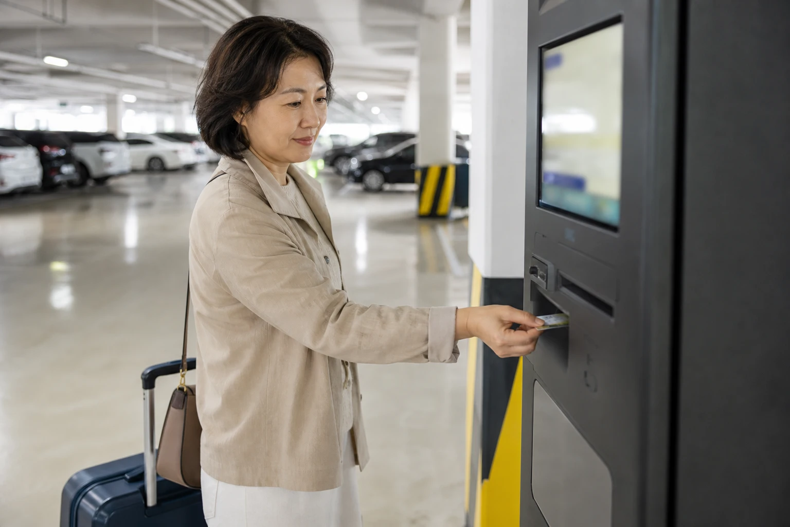 김해공항 주차 정산 방법